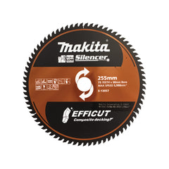Makita - Efficut Composite Decking 255 x 30/25.4 x 75T TCT Blade | E-13057