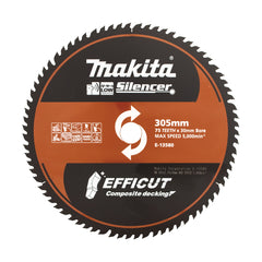 Makita - Efficut Composite Decking 305 x 30/25.4 x 75T TCT Blade | E-13580