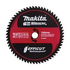 Makita - Efficut Multi - Cut TCT Blade 190 x 20 x 60T | E-16879