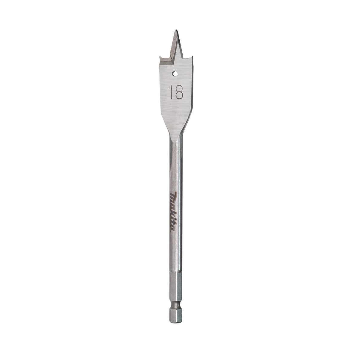 Makita - 18 x 150mm Flat Wood Spade Bit - 1/4 Hex | E-17239