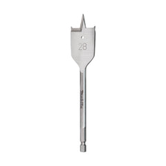 Makita - 28 x 150mm Flat Wood Spade Bit - 1/4 Hex | E-17304