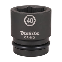 Makita Accessories - 40mm x 66mm Impact Socket 1” Square Drive | E-24583