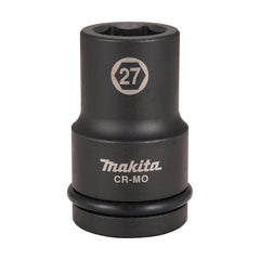 Makita Accessories - 27mm x 90mm Deep Impact Socket 1” Square Drive | E-24686