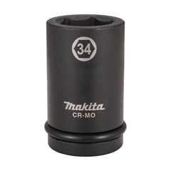 Makita Accessories - 34mm x 90mm Deep Impact Socket 1” Square Drive | E-24723