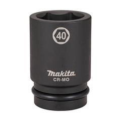 Makita Accessories - 40mm x 90mm Deep Impact Socket 1” Square Drive | E-24751