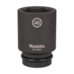 Makita Accessories - 46mm x 100mm Deep Impact Socket 1” Square Drive | E-24773