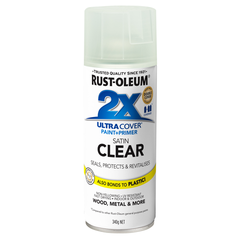 Rust-Oleum  - 2X Satin Clear - Spray 298G | 286840