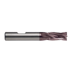 Sutton Tools - 14mm E/Mill E202 Reg. 4 Flute R30Nf DIN844K-B HSS-Co.8 TiAlN | E2021400