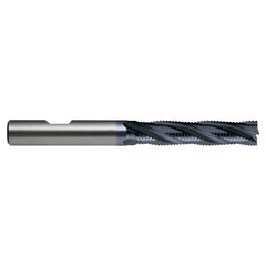 Sutton Tools - 6mm Long E/Mill E252 . 4 Flute R30 Va-r DIN844L-B Spm AlCrN | E2520600