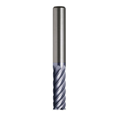 Sutton Tools - 6mm x 6mm E/Mill E434 6F Extra Long 50°/35° Ha VHM AlCrN | E4340600