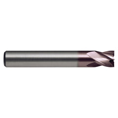Sutton Tools - 3mm E/Mill E527 Short 4 Flutes R30 DIN6527K-Ha VHM AlCrN | E5270300