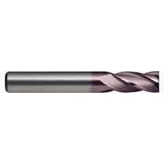 Sutton Tools - 8mm Long E/Mill E531 4 Flutes R30 DIN6527L-Ha VHM AlCrN | E5310800