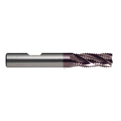 Sutton Tools - 4mm Long E/Mill E548 3 Flutes R30 Nr DIN6527L-Hb VHM AlCrN | E5480400