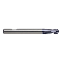 Sutton Tools - 6mm E/Mill E556 L/shank Ball 2 Flutes R30 -Hb VHM Ultra AlCrN | E5560600