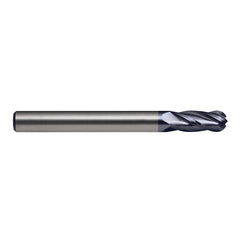 Sutton Tools - 2mm E/Mill E557 L/shank Ball 4 Flutes R30 -Ha VHM Ultra AlCrN | E5570200