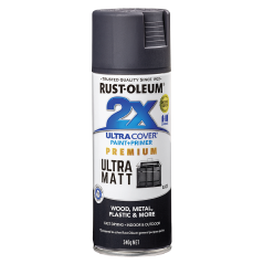 Rust-Oleum  - 2X Matt Slate - Spray 340g | 357854