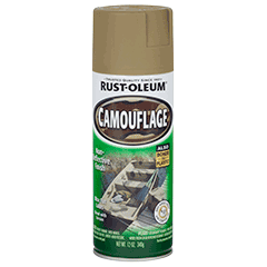 Rust-Oleum - Camouflage Dead-Flat Khaki - Spray 340g | 1917830