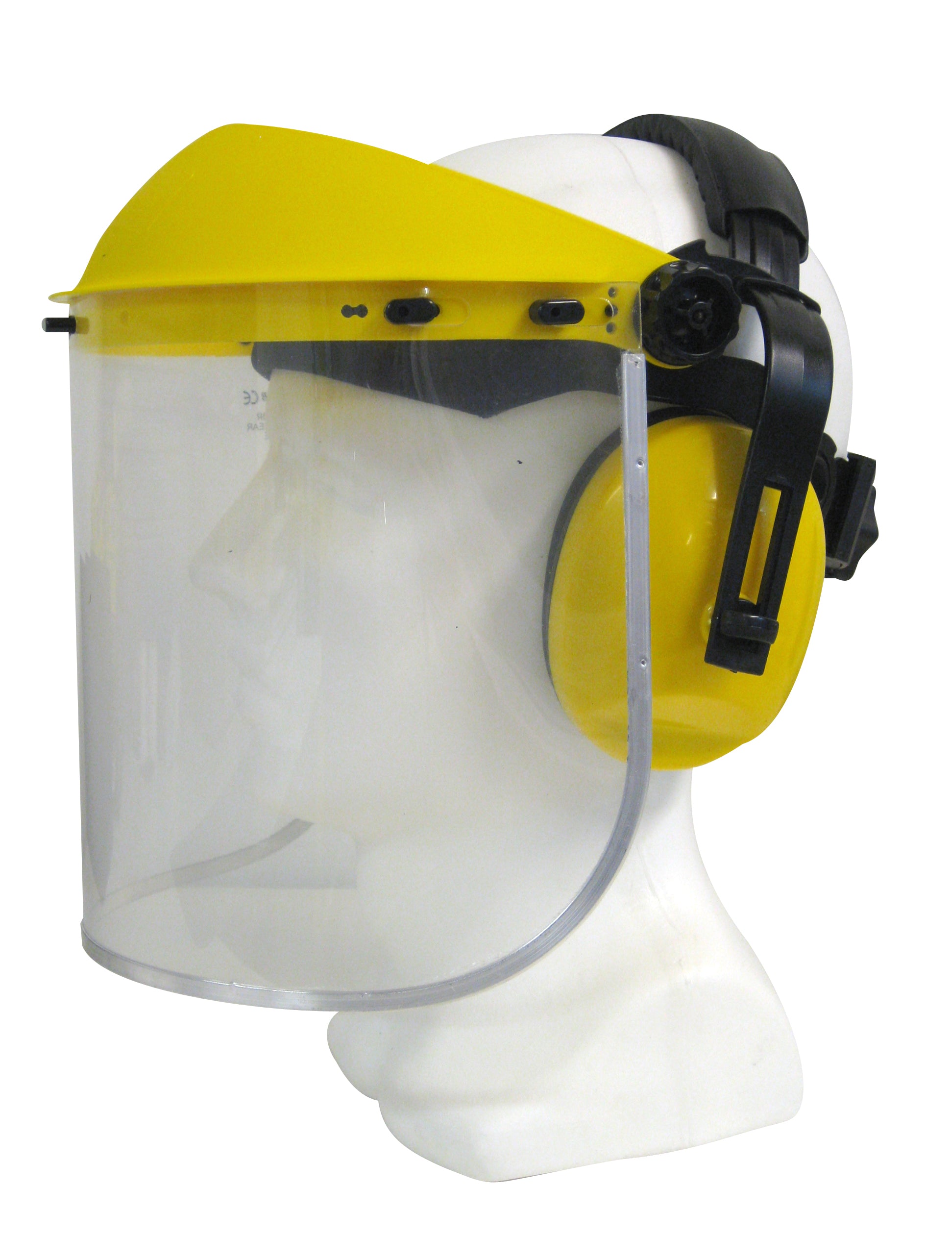 Maxisafe Medium Impact Visor with Earmuffs | EBE565