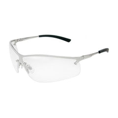 Maxisafe - Boston Metal Frame Safety Glasses - Clear Lens - Clear