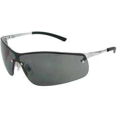 Maxisafe - Boston Smoke Safety Glasses Metal Frame Anti-Fog - Pack Of 12 | EBO378-12