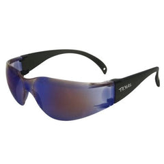 Maxisafe - Texas Safety Glasses with Anti-Fog - Blue Mirror Lens