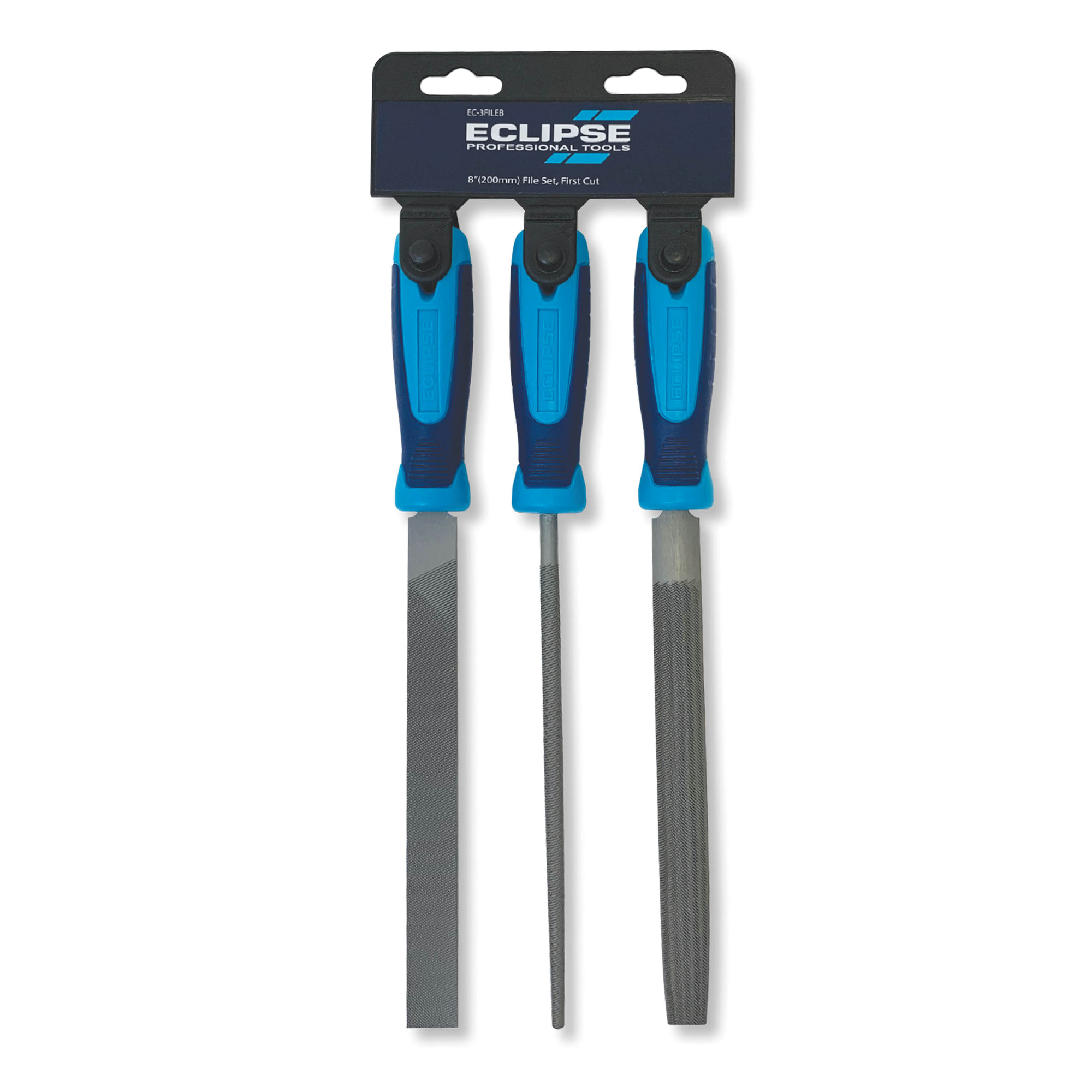 Spear & Jackson File Set 3 Pc Engineers First Round, 1/2 Round & Flt