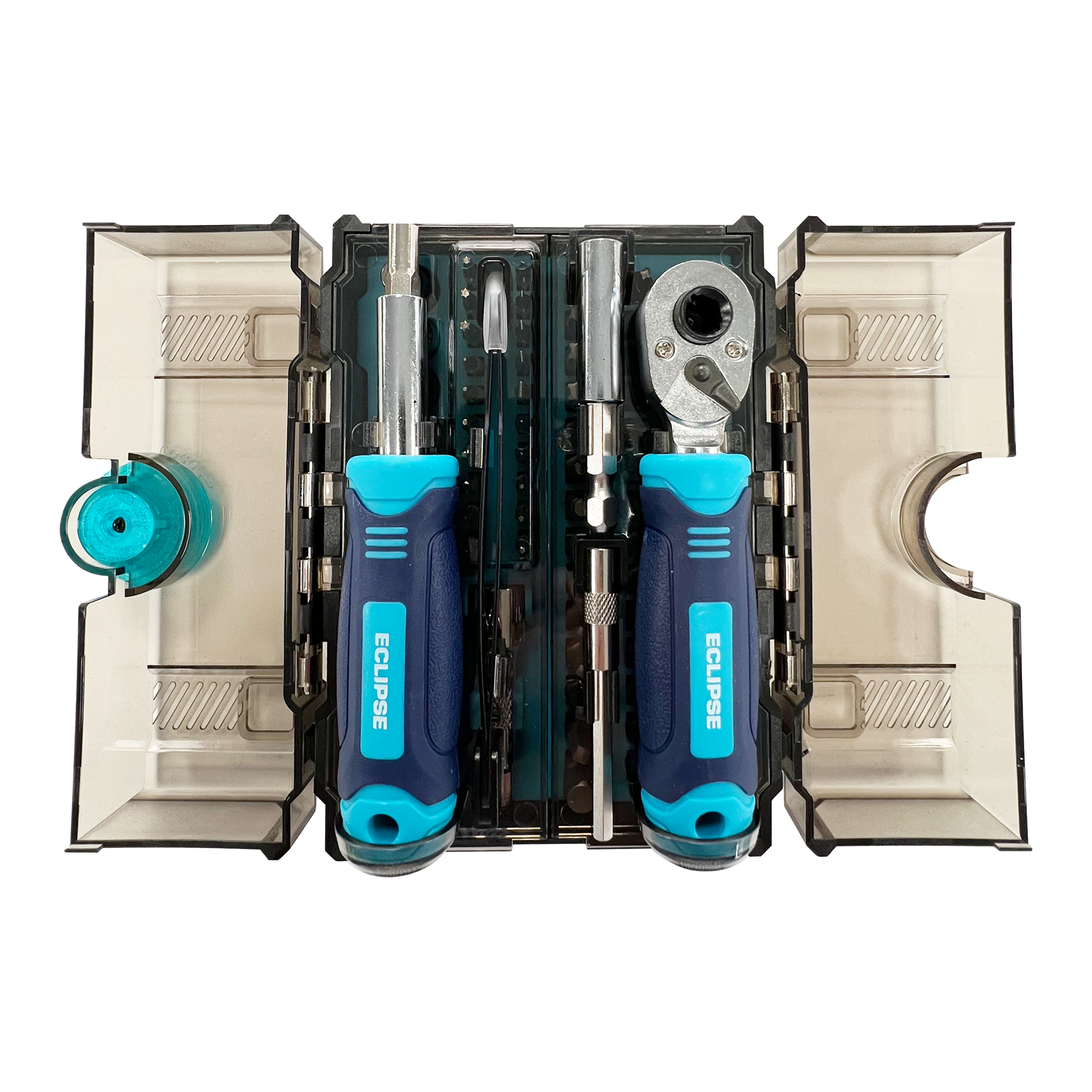 Spear & Jackson - Mini Socket & Driver Bit Set 78Pce C/W Storage Case | EC-EMS78PS