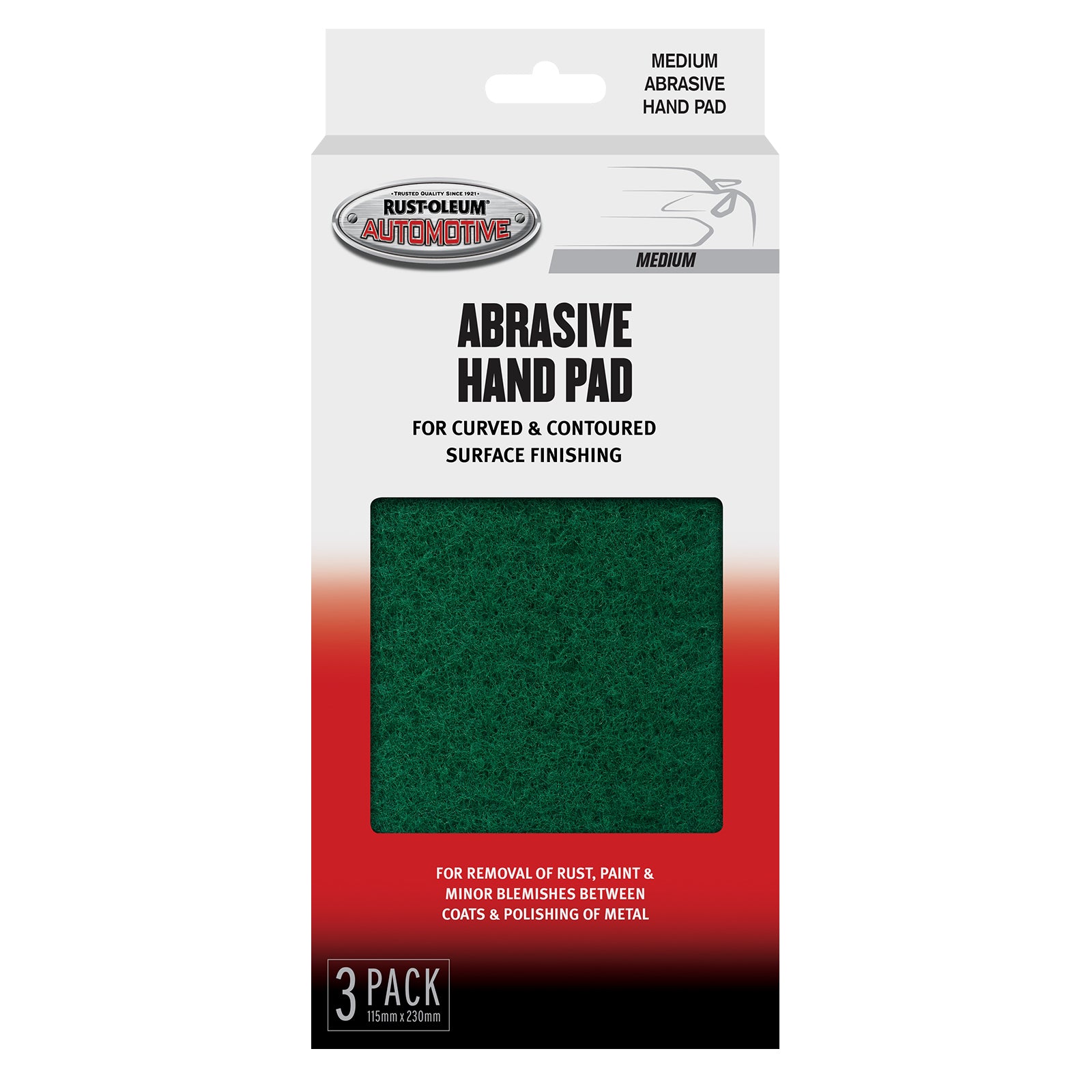 Rust-Oleum - Abrasive Hand Pads Coarse - 3 Pack