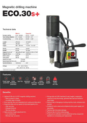 Euroboor 30S+ Magnetic Base Drill 30mm