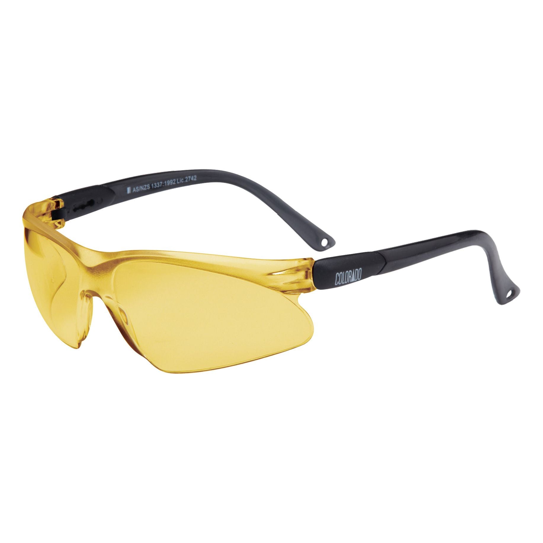Colorado Amber Safety Glasses