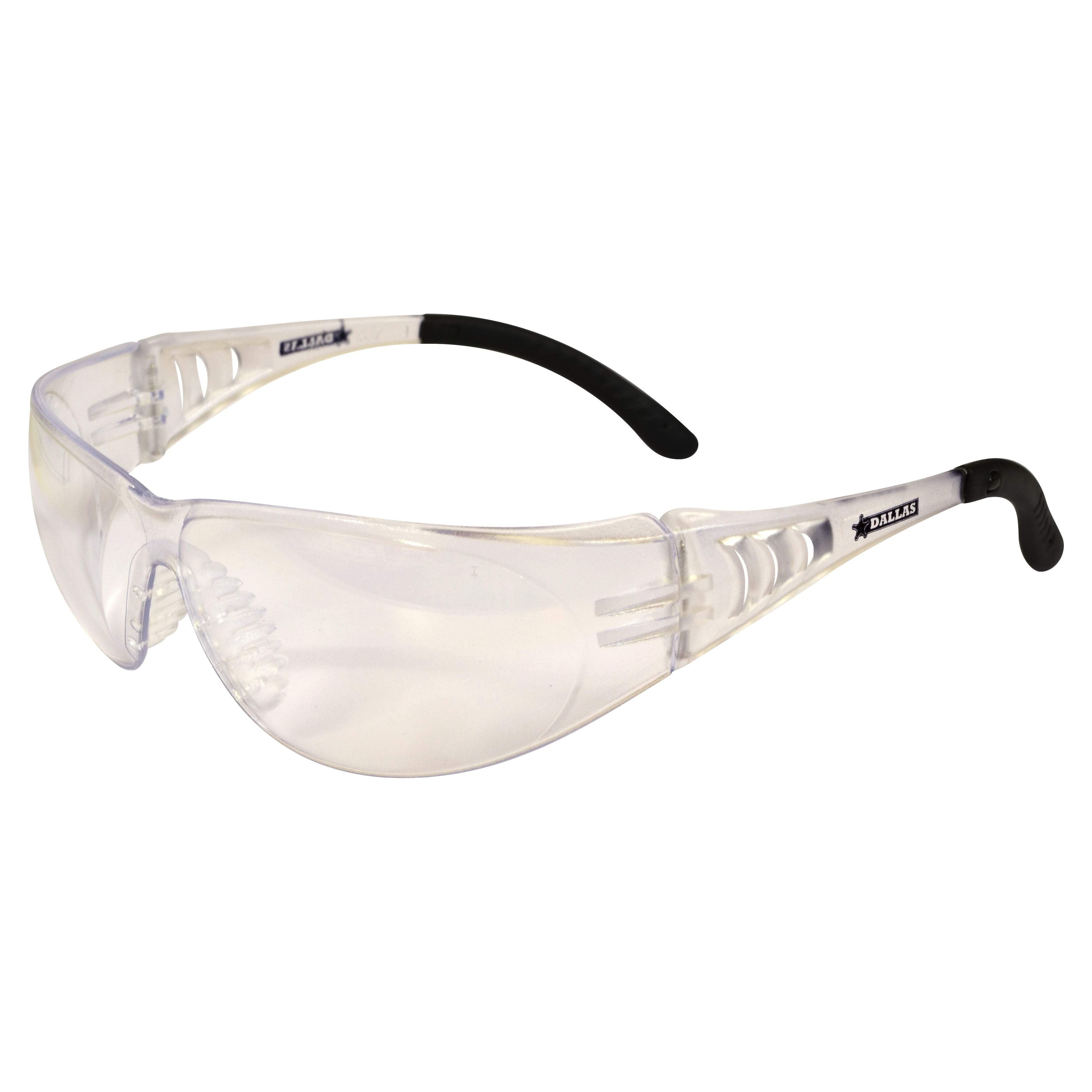 Maxisafe - Dallas Safety Glasses - Clear Lens - Clear