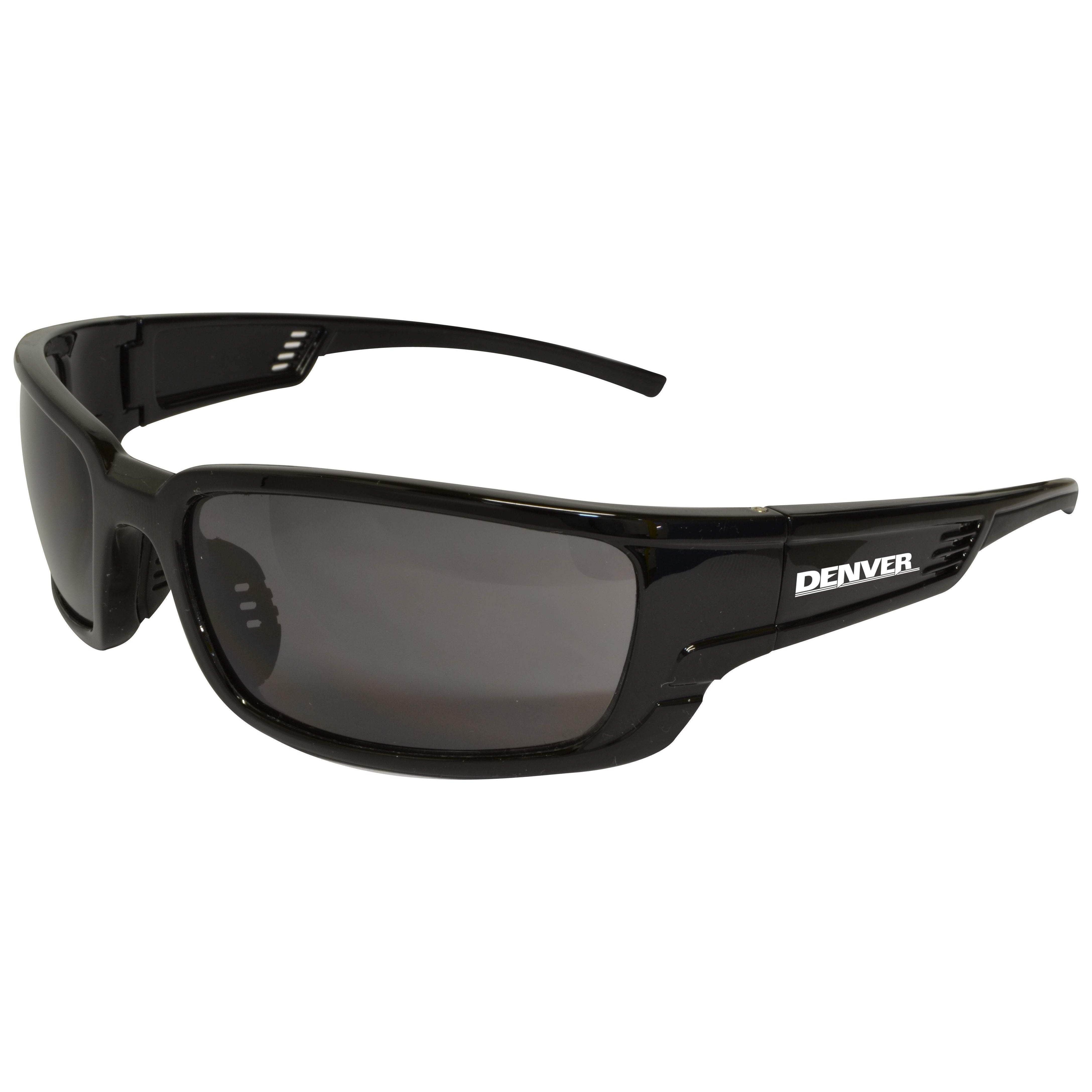 Denver Smoke Safety Glasses with Black Frame | EDE307