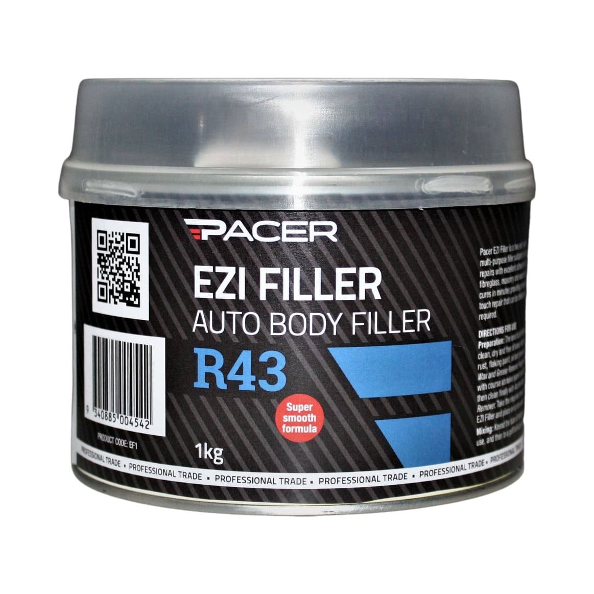 Pacer - R43 Ezi Body Filler 1kg | EF1