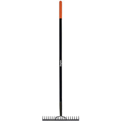 AG Pulie Rake Fibreglass Handle Nail Head 1570 x 463mm