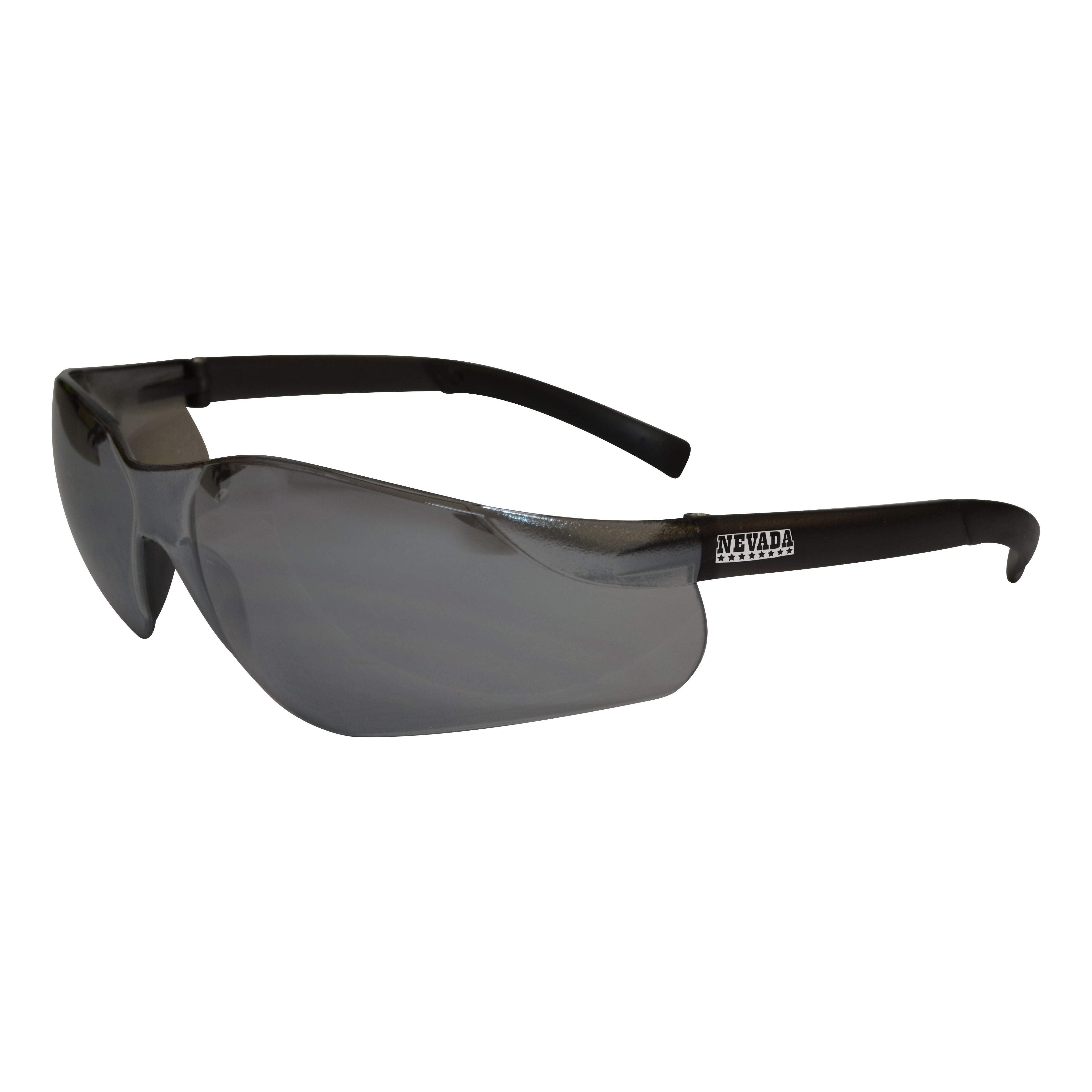 Maxisafe - Nevada Safety Glasses with Anti-Fog - Silver Mirror Lens