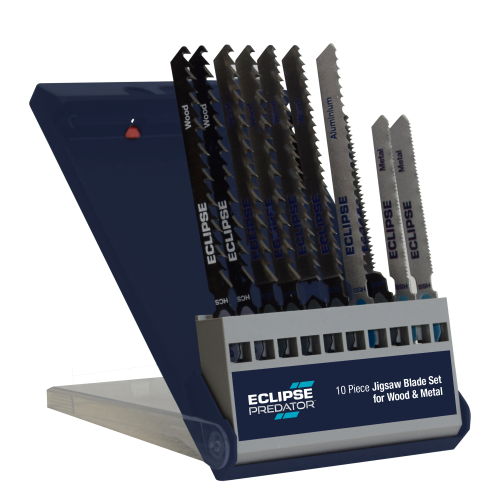 Spear & Jackson - Jigsaw Blade Wood / Metal Cutting 8 Styles, 10 Blades | EC-EPT-WM10