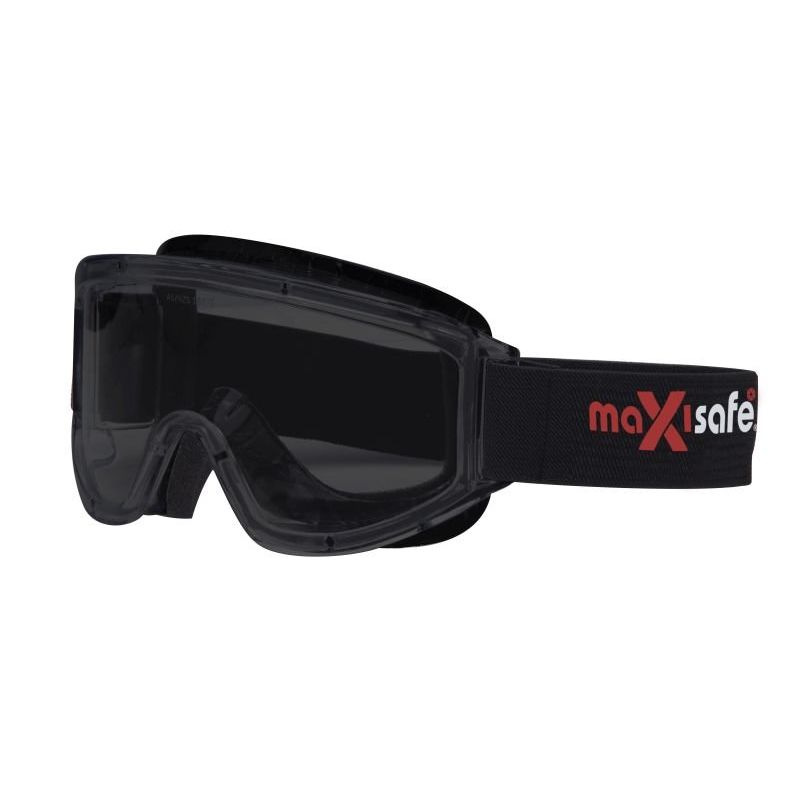 Maxisafe - Maxi Goggles, Anti-Fog Smoke Lens - Smoke