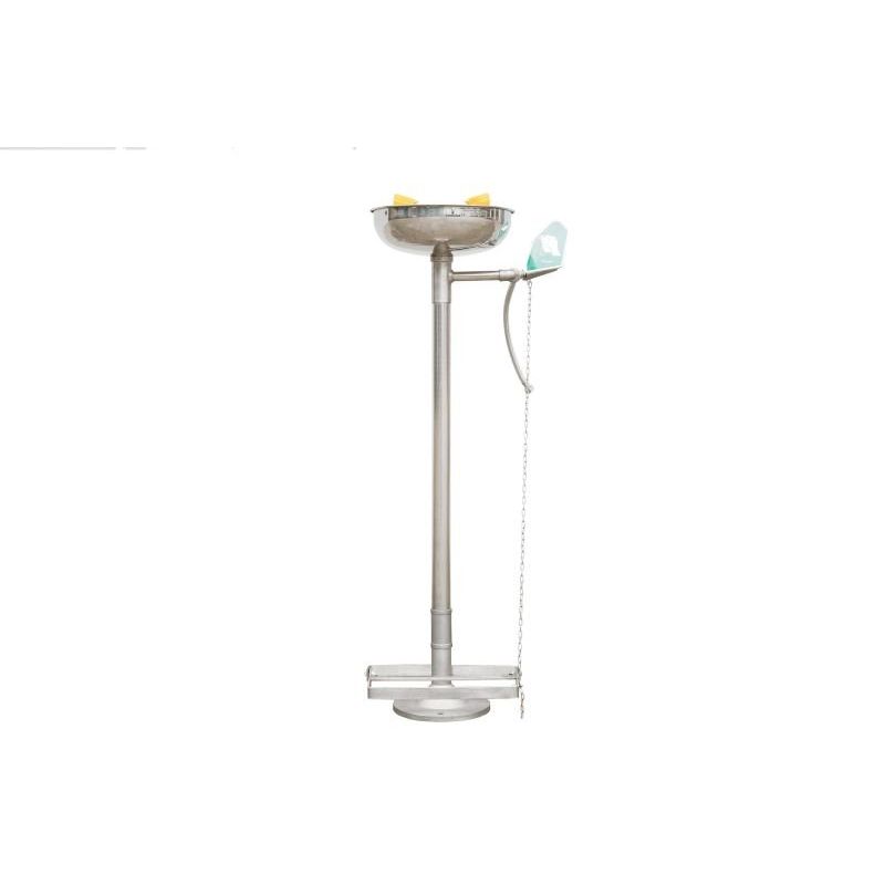 Maxisafe - Stainless Steel Pedestal Mounted Eye Wash Unit | ESS480