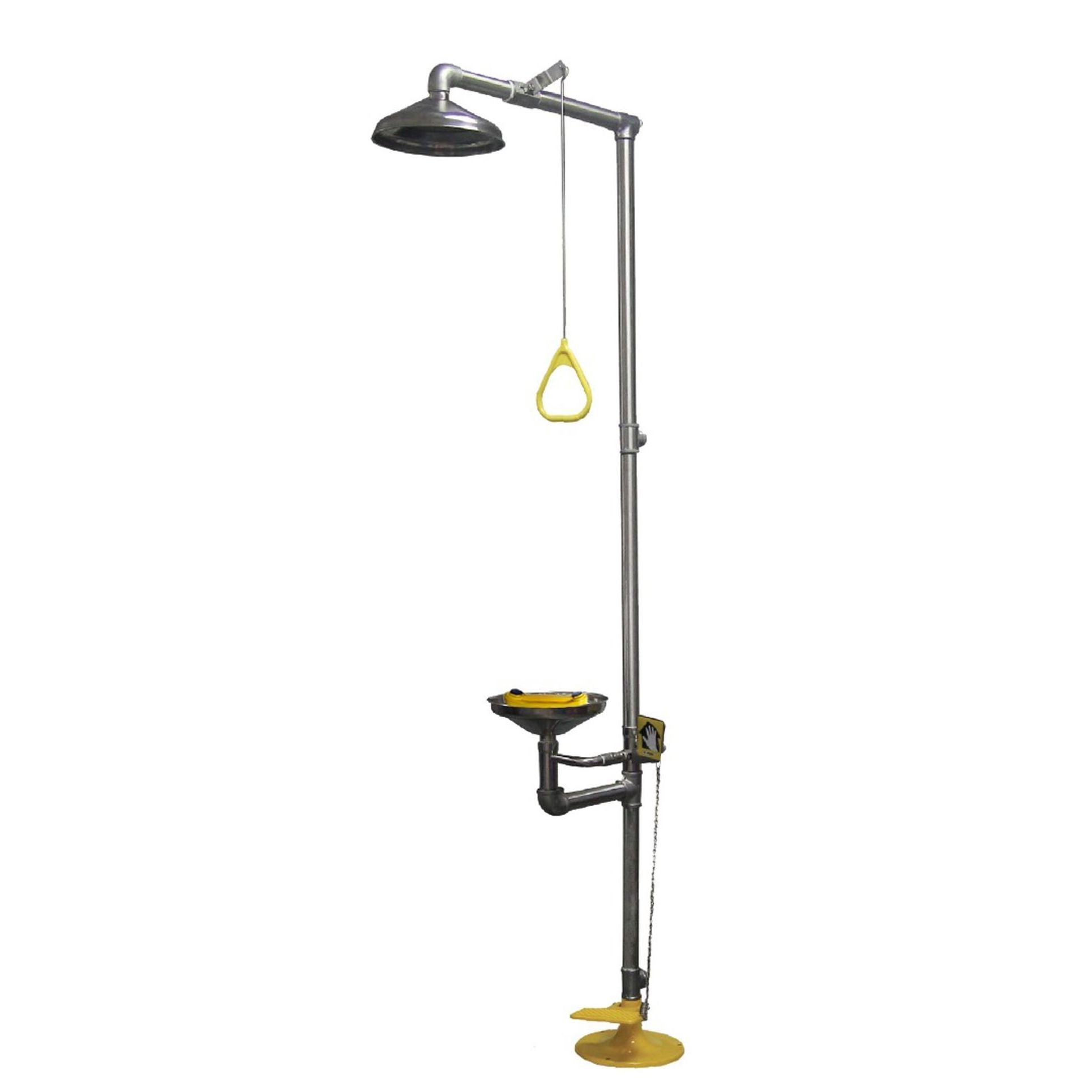 Maxisafe - Sst Floor Mounted Combination Unit With Drench Shower & Eyewash | ESS989