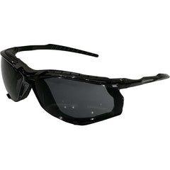 Maxisafe - Swordfish Safety Glasses With Anti-Fog - Smoke Lens Assembled With Gasket - Pack Of 12 | ESW391-G-12