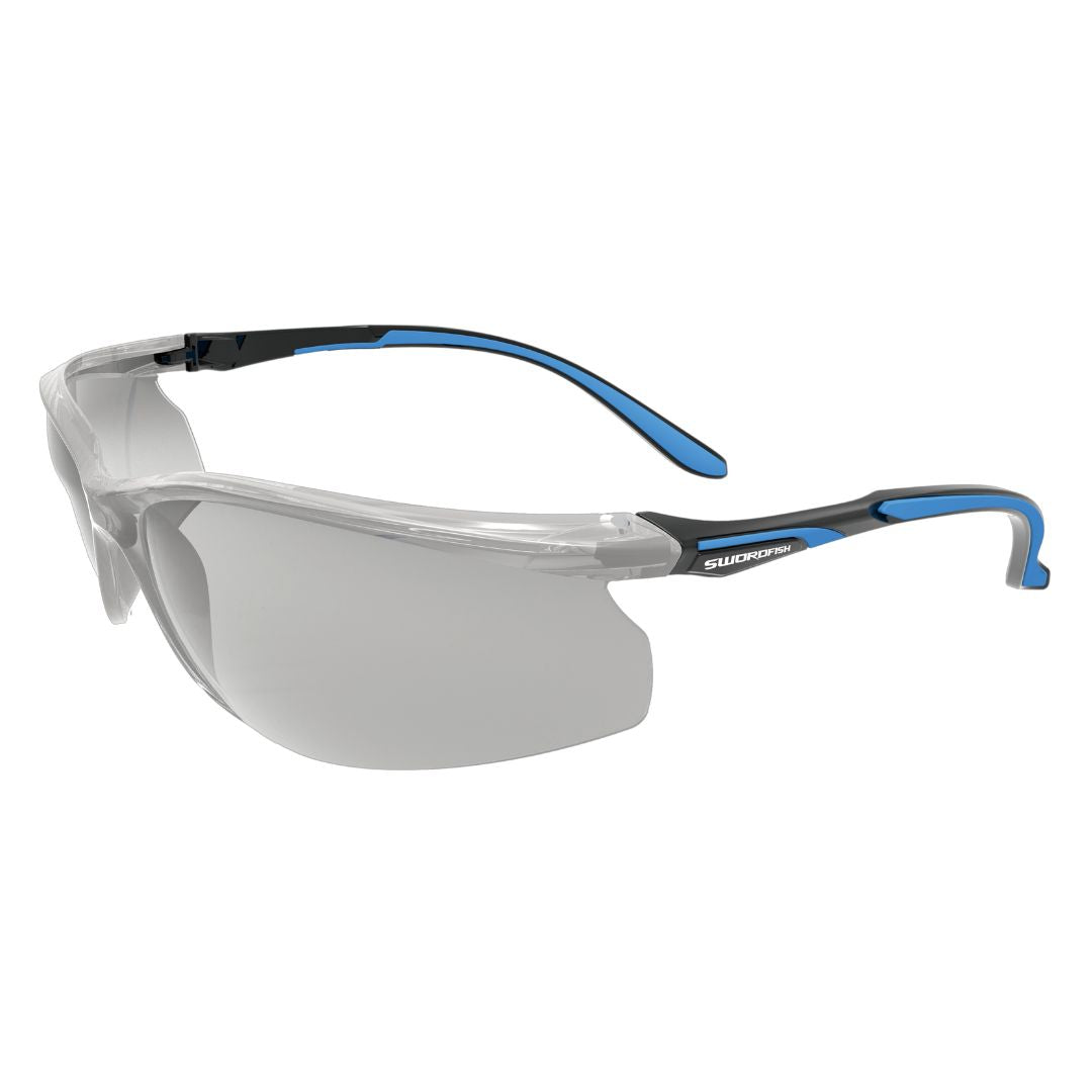 Swordfish Silver Mirror Safety Spec, Anti-fog