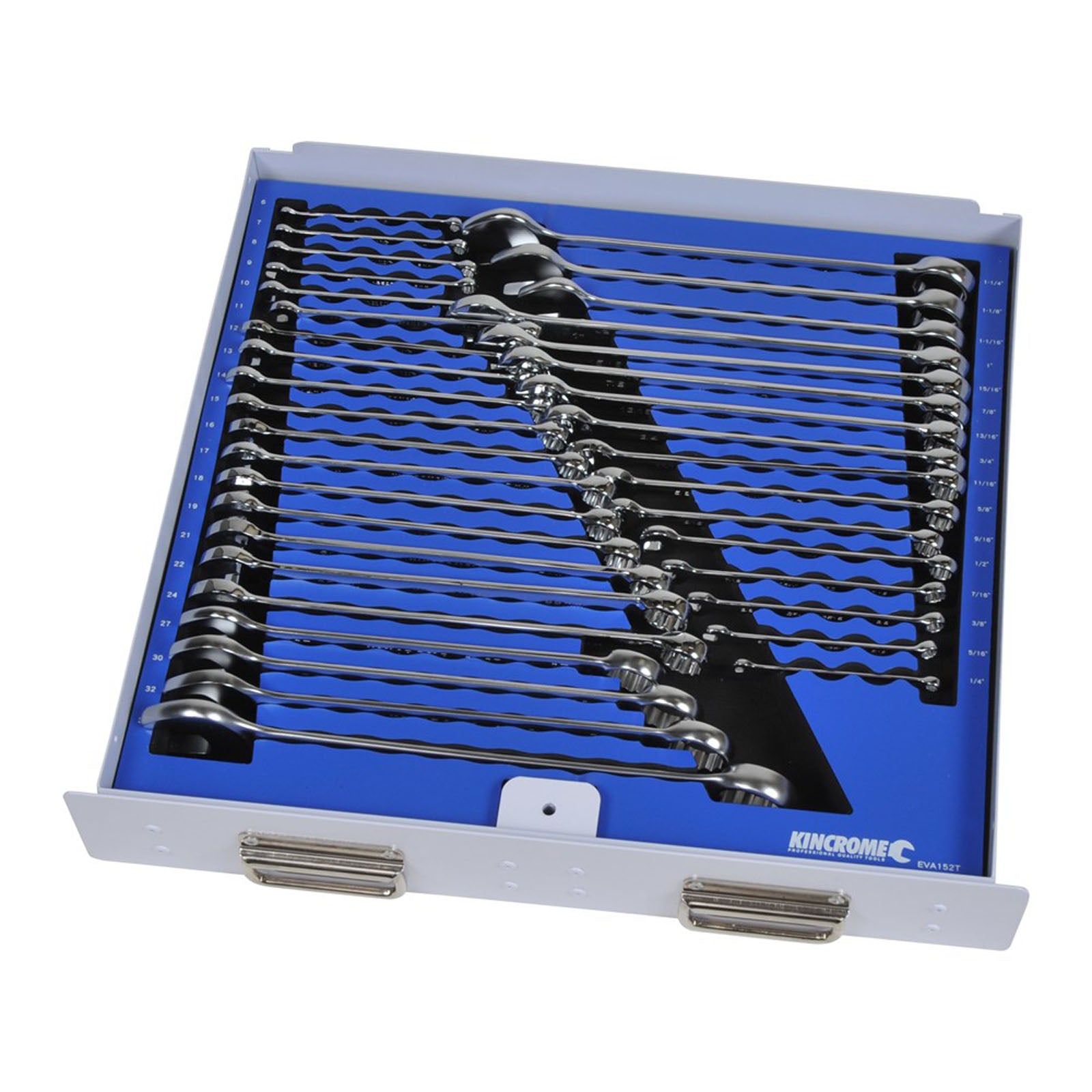 Kincrome TRUCK BOX 37 Piece Combination Spanners EVA Tray | EVA152T
