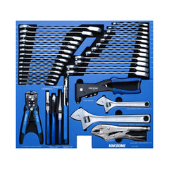 Kincrome TRUCK BOX 35 Piece Gear Spanners, Pliers, Wrenches, Stripper & Riveter EVA Tray | EVA153T