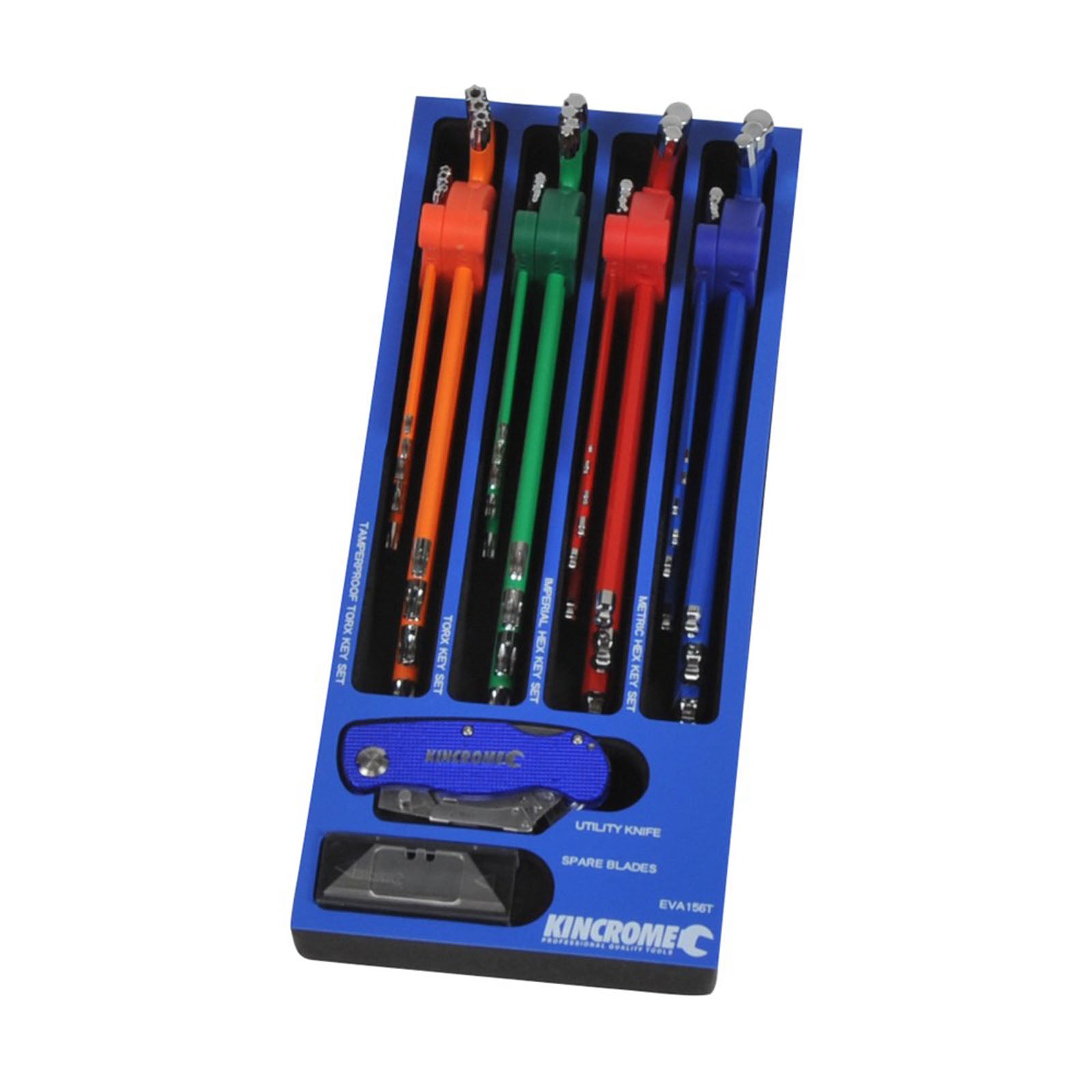 Kincrome TRUCK BOX 37 Piece Hex & TORX® Key Fastening EVA Tray | EVA156T