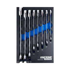 Kincrome EVOLUTION 8 Piece Gear Spanner EVA Tray | EVA416T