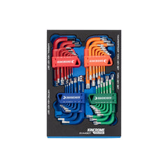 Kincrome Evolution 36 Piece Hex & TORX® Short Series Keys EVA Tray | EVA430T