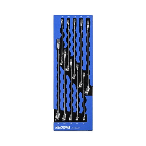 Kincrome TRUCK BOX 10 Piece Combination Spanners EVA Tray | EVA502T