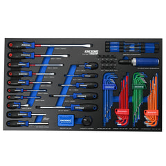 Kincrome OFF-ROAD 105 Piece TorqueMaster® Screwdrivers & Fastening EVA Tray | EVA702T