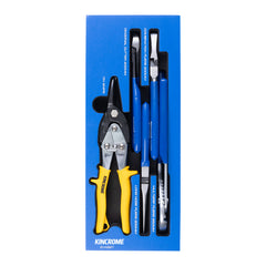 Kincrome TRUCK BOX 5 Piece Pliers & Tin Snips EVA Tray | EVA82T