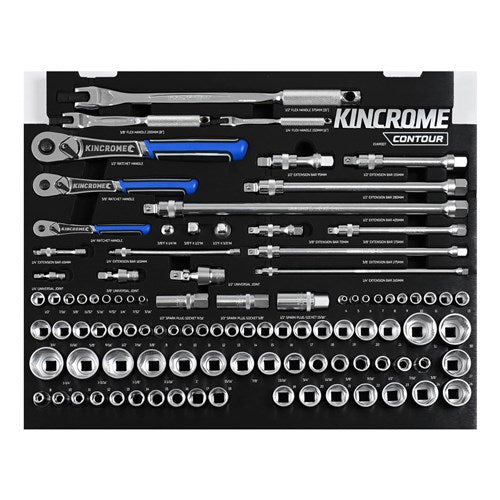 KINCROME CONTOUR® 100 Piece LOK-ON™ Sockets & Accessories EVA Tray | EVA900T